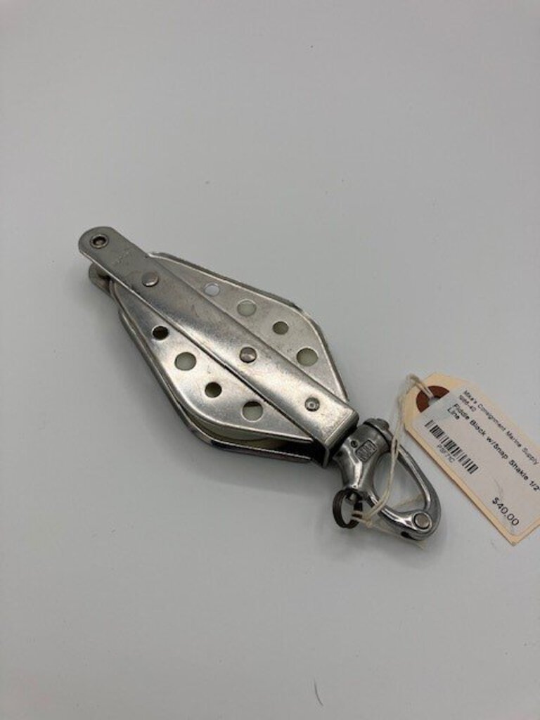 Fiddle Block w/Snap Shakle