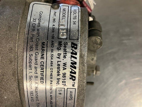 Balmar Alernator 100 Amp