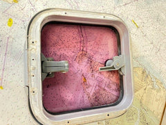 Lewmar Ocean Hatch, 20 - Flanged Base Square