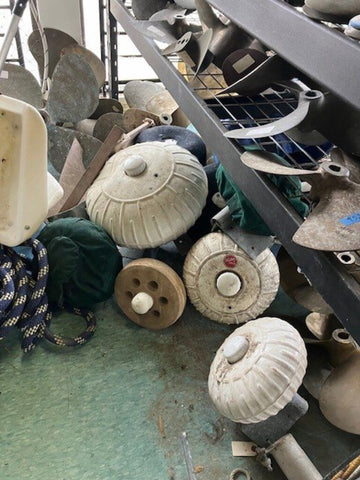 Tons of Fenders & Dock Wheels!