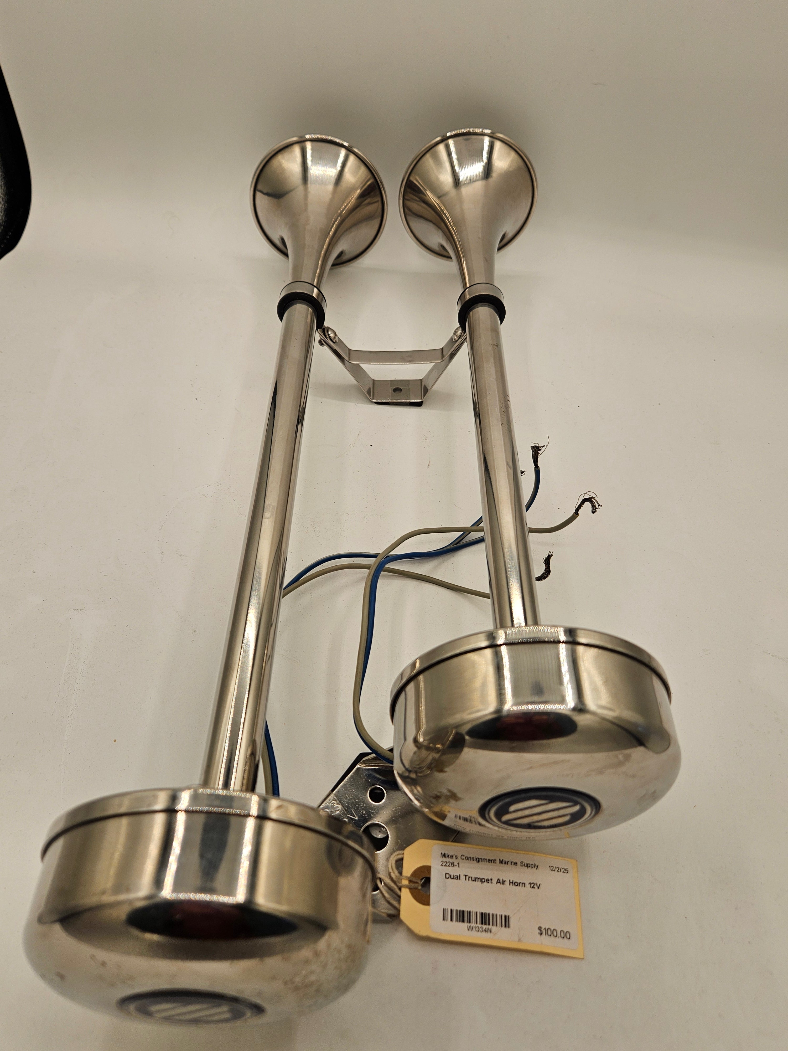 Dual Trumpet Air Horn 12V