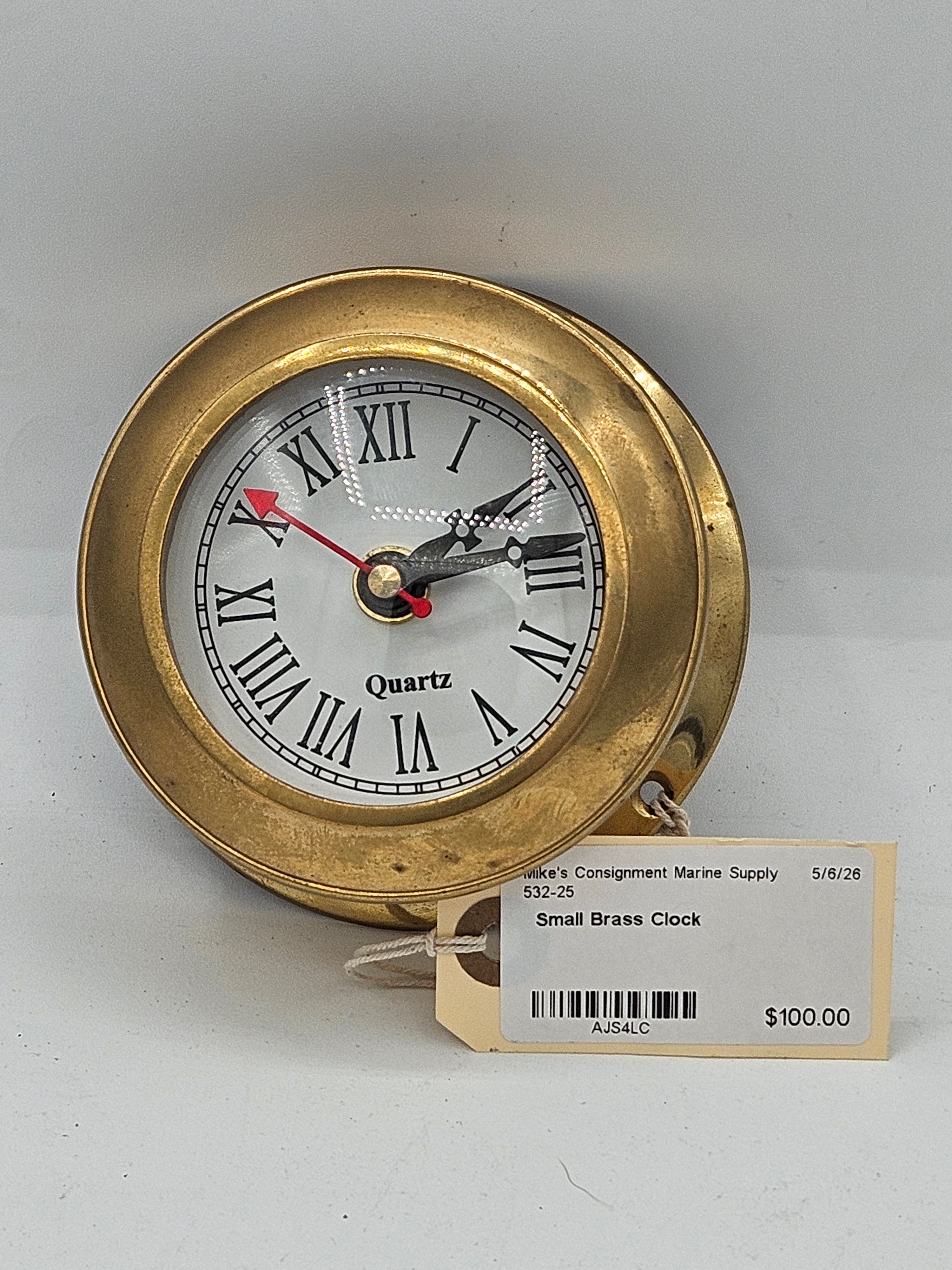 Brass Clock