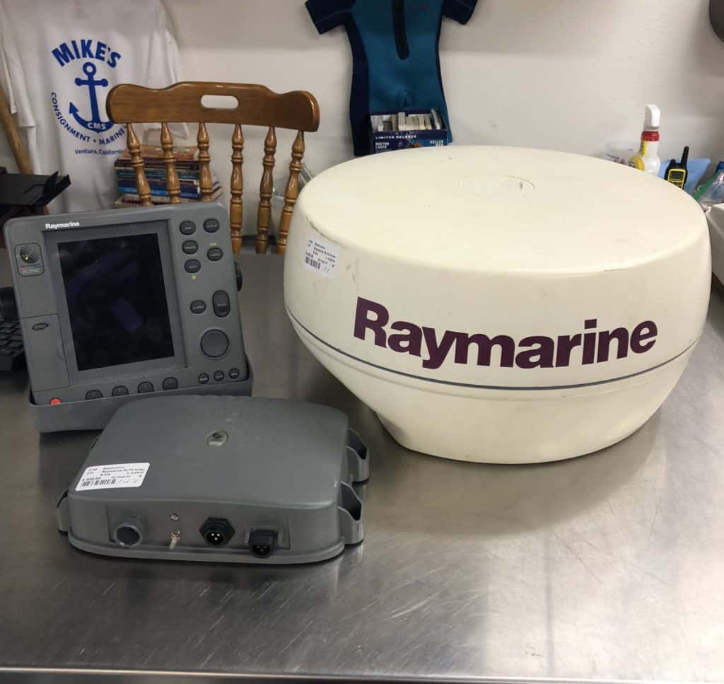 raymarine radar not spinning
